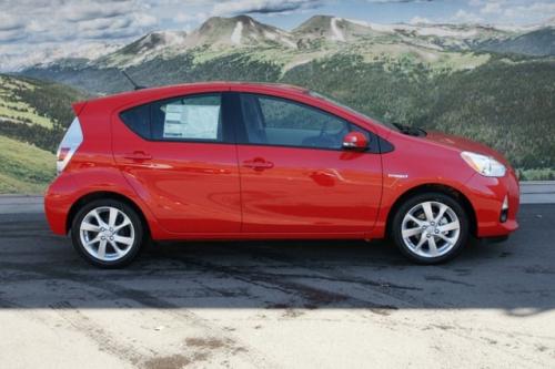 Photo Image Gallery & Touchup Paint: Toyota Priusc in Absolutely Red   (3P0)  YEARS: 2012-2013