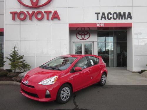 Photo Image Gallery & Touchup Paint: Toyota Priusc in Absolutely Red   (3P0)  YEARS: 2012-2013