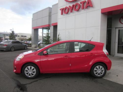 Photo Image Gallery & Touchup Paint: Toyota Priusc in Absolutely Red   (3P0)  YEARS: 2012-2013