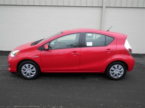 Photo Image Gallery & Touchup Paint: Toyota Priusc in Absolutely Red   (3P0)  YEARS: 2012-2013