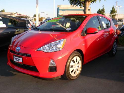 Photo Image Gallery & Touchup Paint: Toyota Priusc in Absolutely Red   (3P0)  YEARS: 2012-2013