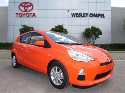 Photo Image Gallery & Touchup Paint: Toyota Priusc in Habanero    (4V7)  YEARS: 2012-2013