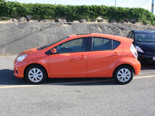 Photo Image Gallery & Touchup Paint: Toyota Priusc in Habanero    (4V7)  YEARS: 2012-2013
