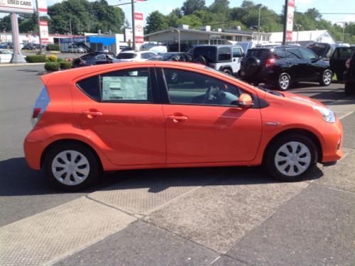 Photo Image Gallery & Touchup Paint: Toyota Priusc in Habanero    (4V7)  YEARS: 2012-2013