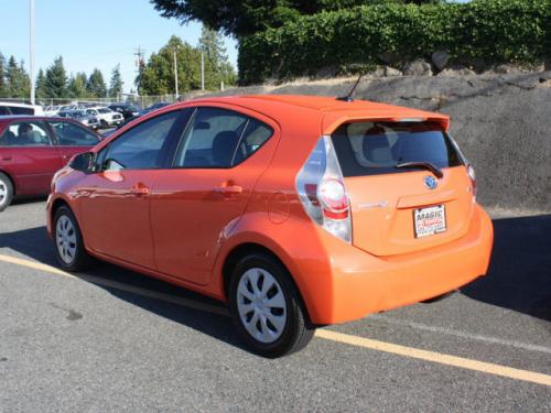 Photo Image Gallery & Touchup Paint: Toyota Priusc in Habanero    (4V7)  YEARS: 2012-2013