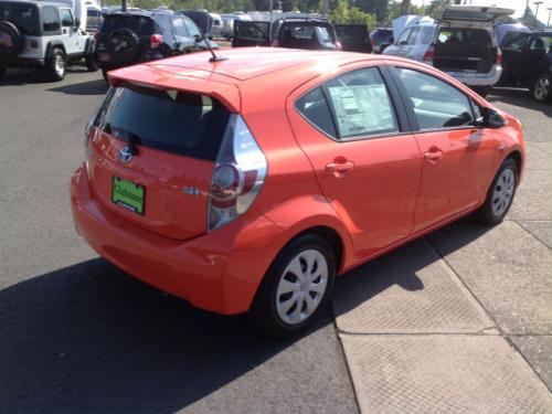 Photo Image Gallery & Touchup Paint: Toyota Priusc in Habanero    (4V7)  YEARS: 2012-2013
