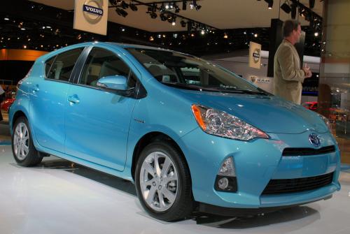Photo Image Gallery & Touchup Paint: Toyota Priusc in Summer Rain Metallic  (774)  YEARS: 2012-2013
