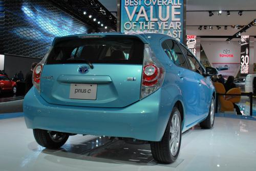 Photo Image Gallery & Touchup Paint: Toyota Priusc in Summer Rain Metallic  (774)  YEARS: 2012-2013