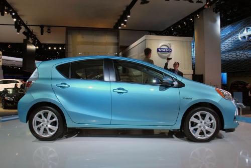 Photo Image Gallery & Touchup Paint: Toyota Priusc in Summer Rain Metallic  (774)  YEARS: 2012-2013