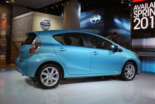 Photo Image Gallery & Touchup Paint: Toyota Priusc in Summer Rain Metallic  (774)  YEARS: 2012-2013