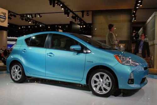Photo Image Gallery & Touchup Paint: Toyota Priusc in Summer Rain Metallic  (774)  YEARS: 2012-2013