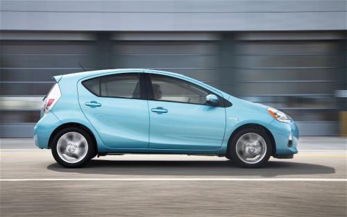 Photo Image Gallery & Touchup Paint: Toyota Priusc in Summer Rain Metallic  (774)  YEARS: 2012-2013