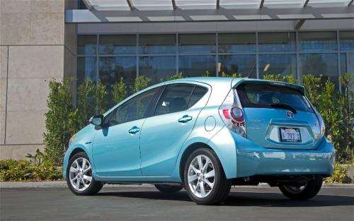 Photo Image Gallery & Touchup Paint: Toyota Priusc in Summer Rain Metallic  (774)  YEARS: 2012-2013