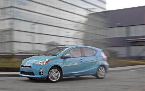 Photo Image Gallery & Touchup Paint: Toyota Priusc in Summer Rain Metallic  (774)  YEARS: 2012-2013