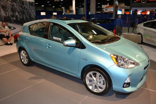 Photo Image Gallery & Touchup Paint: Toyota Priusc in Summer Rain Metallic  (774)  YEARS: 2012-2013