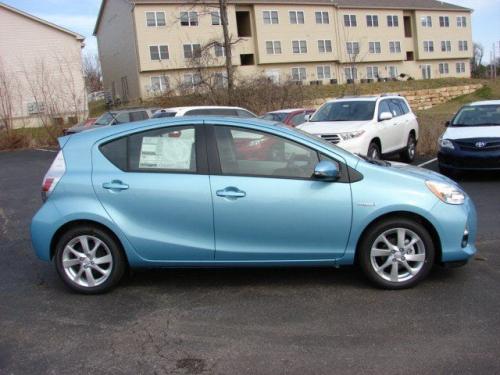 Photo Image Gallery & Touchup Paint: Toyota Priusc in Summer Rain Metallic  (774)  YEARS: 2012-2013