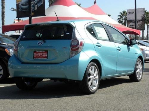 Photo Image Gallery & Touchup Paint: Toyota Priusc in Summer Rain Metallic  (774)  YEARS: 2012-2013