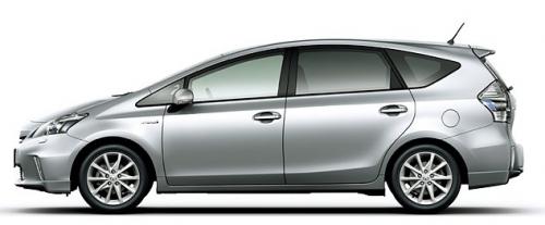 Photo Image Gallery & Touchup Paint: Toyota Priusv in Classic Silver Metallic  (1F7)  YEARS: 2012-2013