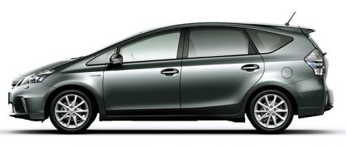 Photo Image Gallery & Touchup Paint: Toyota Priusv in Magnetic Gray Metallic  (1G3)  YEARS: 2012-2013