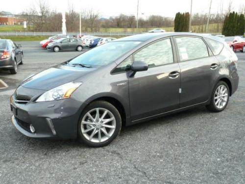 Photo Image Gallery & Touchup Paint: Toyota Priusv in Magnetic Gray Metallic  (1G3)  YEARS: 2012-2013