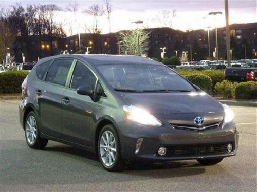 Photo Image Gallery & Touchup Paint: Toyota Priusv in Magnetic Gray Metallic  (1G3)  YEARS: 2012-2013