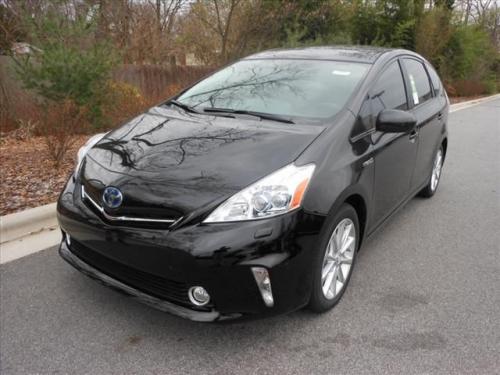 Photo Image Gallery & Touchup Paint: Toyota Priusv in Black    (202)  YEARS: 2012-2013