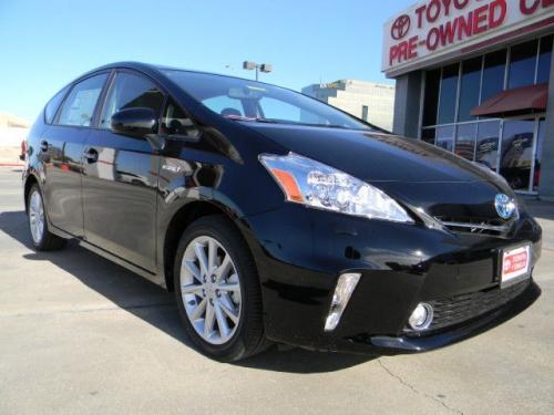 Photo Image Gallery & Touchup Paint: Toyota Priusv in Black    (202)  YEARS: 2012-2013