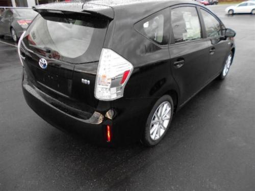 Photo Image Gallery & Touchup Paint: Toyota Priusv in Black    (202)  YEARS: 2012-2013