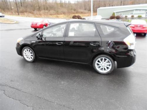 Photo Image Gallery & Touchup Paint: Toyota Priusv in Black    (202)  YEARS: 2012-2013