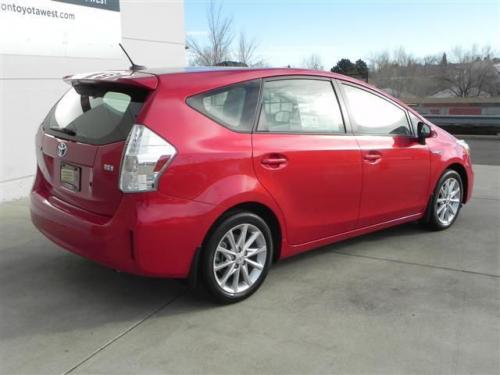 Photo Image Gallery & Touchup Paint: Toyota Priusv in Barcelona Red Metallic  (3R3)  YEARS: 2012-2013