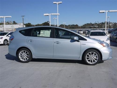 Photo Image Gallery & Touchup Paint: Toyota Priusv in Clear Sky Metallic  (787)  YEARS: 2012-2013