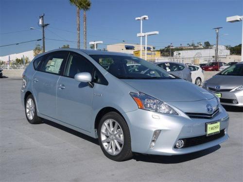 Photo Image Gallery & Touchup Paint: Toyota Priusv in Clear Sky Metallic  (787)  YEARS: 2012-2013