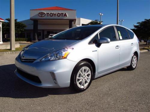Photo Image Gallery & Touchup Paint: Toyota Priusv in Clear Sky Metallic  (787)  YEARS: 2012-2013