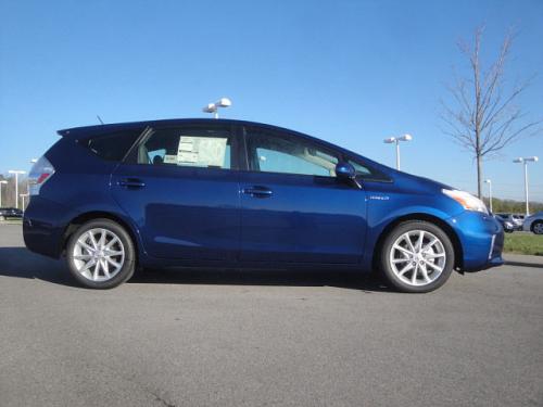 Photo Image Gallery & Touchup Paint: Toyota Priusv in Blue Ribbon Metallic  (8T5)  YEARS: 2012-2013