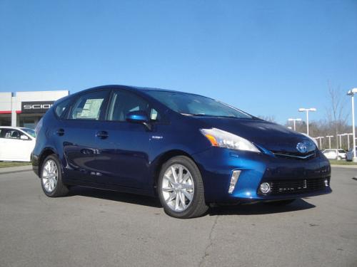 Photo Image Gallery & Touchup Paint: Toyota Priusv in Blue Ribbon Metallic  (8T5)  YEARS: 2012-2013
