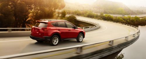 Photo Image Gallery & Touchup Paint: Toyota Rav4 in Barcelona Red Metallic  (3R3)  YEARS: 2013-2013