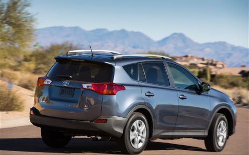 Photo Image Gallery & Touchup Paint: Toyota Rav4 in Shoreline Blue Pearl  (8V5)  YEARS: 2013-2013