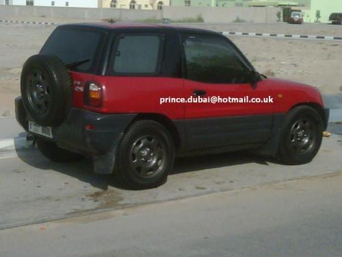 Photo Image Gallery & Touchup Paint: Toyota Rav4 in Bright Red   (3E6)  YEARS: 1996-1997
