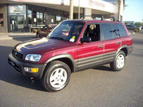 Photo Image Gallery & Touchup Paint: Toyota Rav4 in Prussian Red Pearl  (3J8)  YEARS: 1996-1998