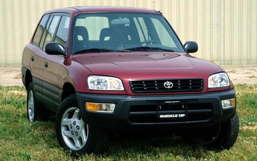Photo Image Gallery & Touchup Paint: Toyota Rav4 in Venetian Red Pearl  (3M8)  YEARS: 1999-2000