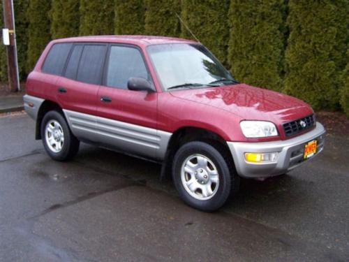 Photo Image Gallery & Touchup Paint: Toyota Rav4 in Venetian Red Pearl  (3M8)  YEARS: 1999-2000