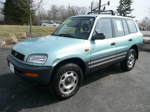 Photo Image Gallery & Touchup Paint: Toyota Rav4 in Ocean Mist Metallic  (748)  YEARS: 1997-1997