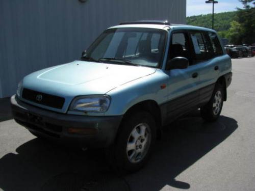 Photo Image Gallery & Touchup Paint: Toyota Rav4 in Ocean Mist Metallic  (748)  YEARS: 1997-1997