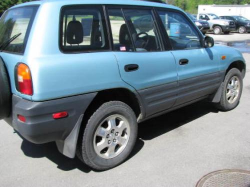 Photo Image Gallery & Touchup Paint: Toyota Rav4 in Ocean Mist Metallic  (748)  YEARS: 1997-1997