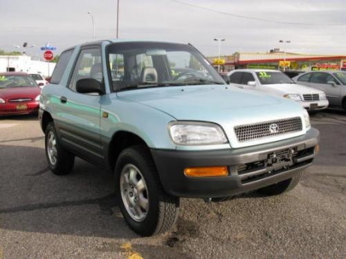Photo Image Gallery & Touchup Paint: Toyota Rav4 in Ocean Mist Metallic  (748)  YEARS: 1997-1997