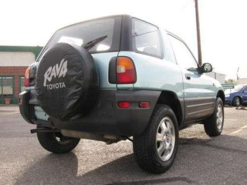 Photo Image Gallery & Touchup Paint: Toyota Rav4 in Ocean Mist Metallic  (748)  YEARS: 1997-1997