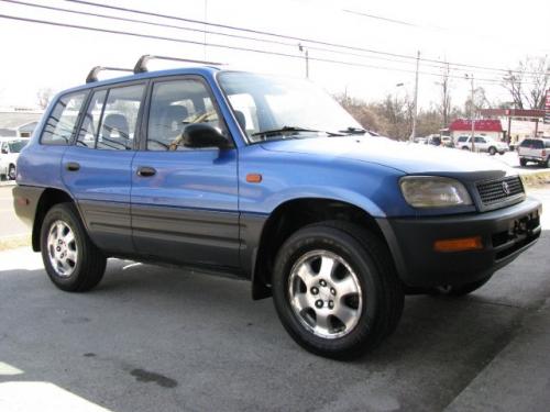 Photo Image Gallery & Touchup Paint: Toyota Rav4 in Confetti Blue Metallic  (8K4)  YEARS: 1996-1997