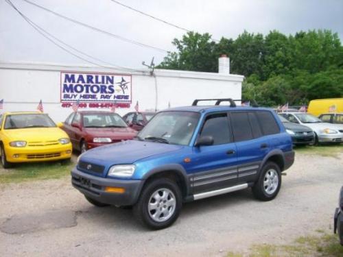 Photo Image Gallery & Touchup Paint: Toyota Rav4 in Confetti Blue Metallic  (8K4)  YEARS: 1996-1997