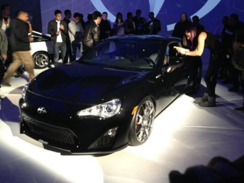 Photo Image Gallery & Touchup Paint: Scion Frs in Raven    (D4S)  YEARS: 2013-2013