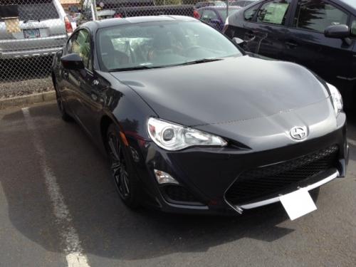 Photo Image Gallery & Touchup Paint: Scion Frs in Raven    (D4S)  YEARS: 2013-2013